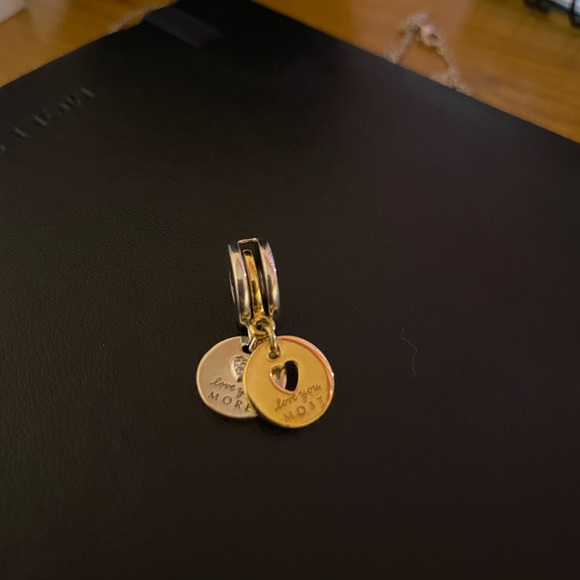 Pandora Love You More and Most dangle charm - Picture 3 of 5